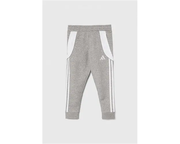 adidas Performance pantaloni de trening pentru copii TIRO24 SWPNTY culoarea gri, melanj