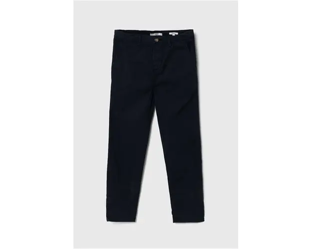 Pepe Jeans pantaloni copii THEODORE culoarea albastru marin, neted