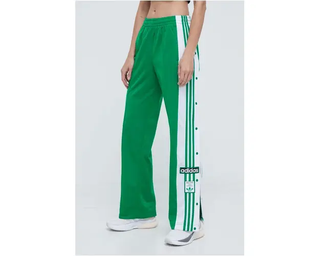 adidas Originals pantaloni de trening Adibreak Pant culoarea verde, modelator, IP0616