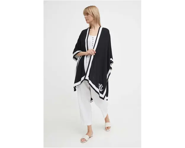 Sisley pantaloni din in culoarea alb, drept, high waist