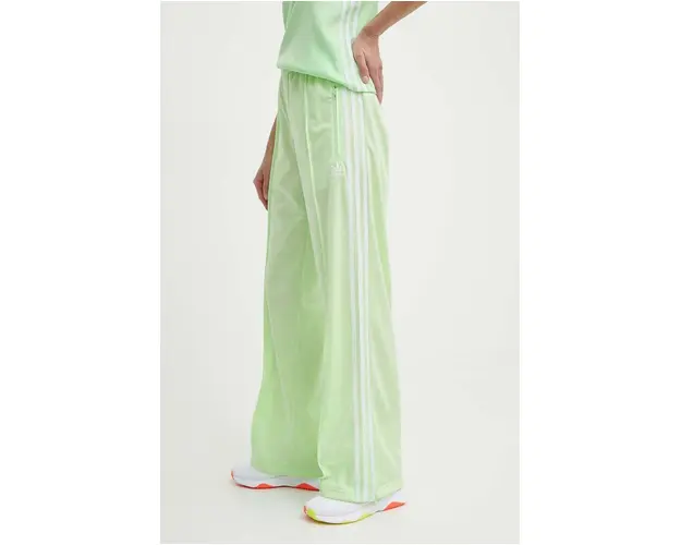 adidas Originals pantaloni de trening culoarea verde, cu imprimeu, IP0644