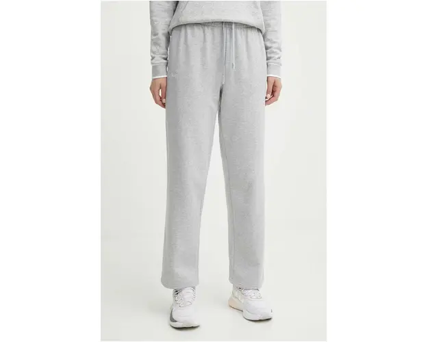 Under Armour pantaloni de trening culoarea gri, neted