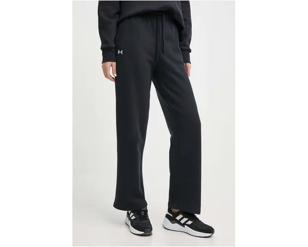 Under Armour pantaloni de trening culoarea negru, neted