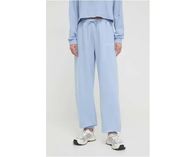 Karl Lagerfeld pantaloni de trening din bumbac neted