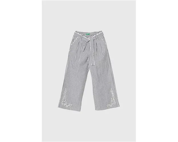 United Colors of Benetton pantaloni copii culoarea alb, modelator