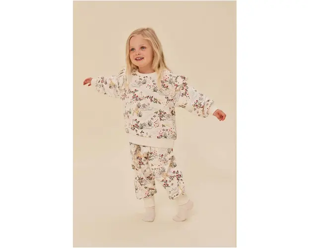 Konges Sløjd pantaloni de bumbac pentru copii modelator