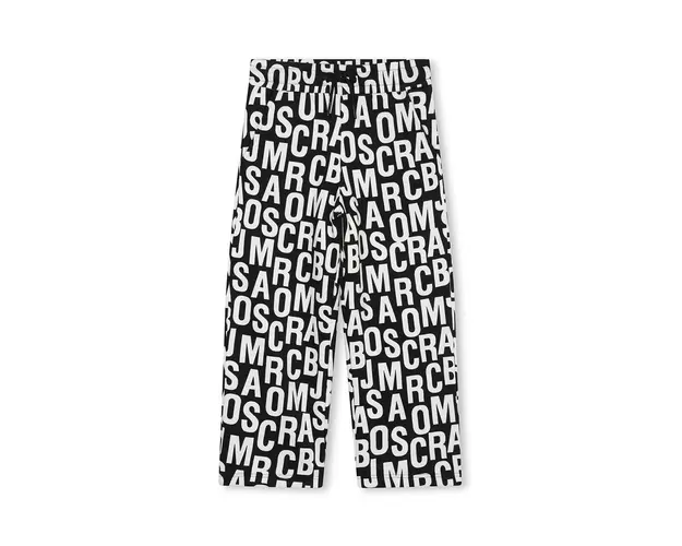 Marc Jacobs pantaloni de trening pentru copii culoarea negru, modelator