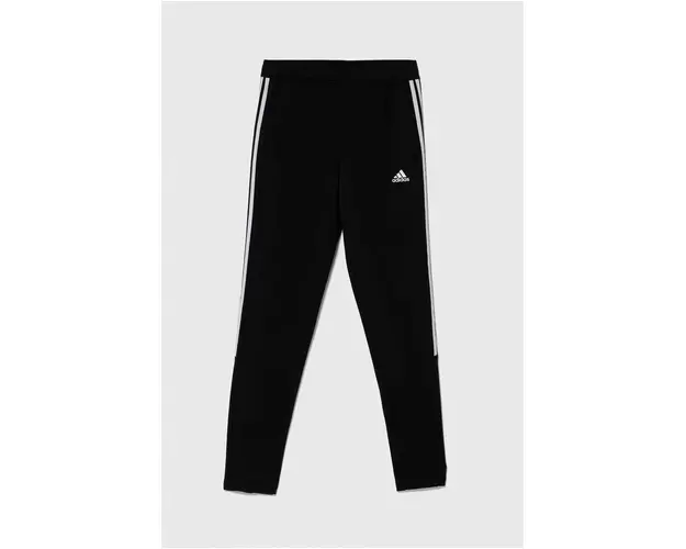 adidas pantaloni de trening pentru copii culoarea negru, cu imprimeu