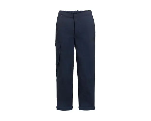 Jack Wolfskin pantaloni copii DESERT culoarea albastru marin