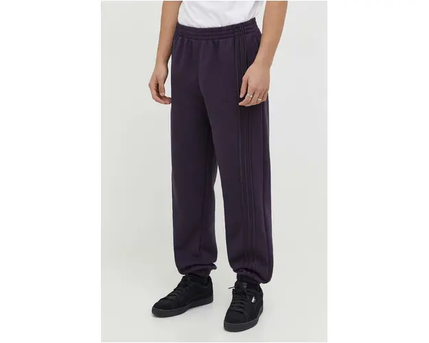 adidas Originals pantaloni de trening culoarea violet, uni IT7447