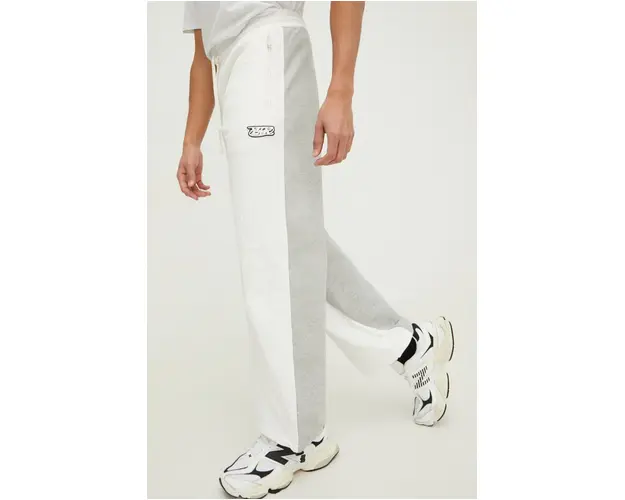 Diesel pantaloni de trening culoarea alb, cu model A12092.0WHAH