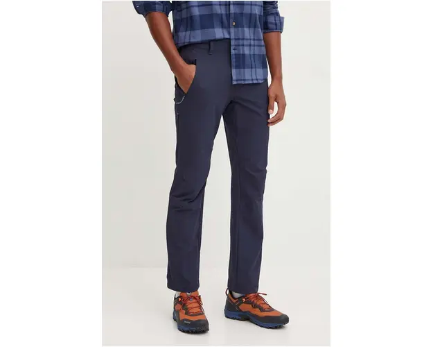 Jack Wolfskin pantaloni de exterior Activate Xt culoarea albastru marin