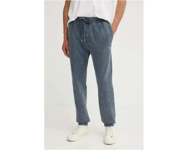 K+LUSHA pantaloni de trening din bumbac neted, KLGIAPETTJ008PX