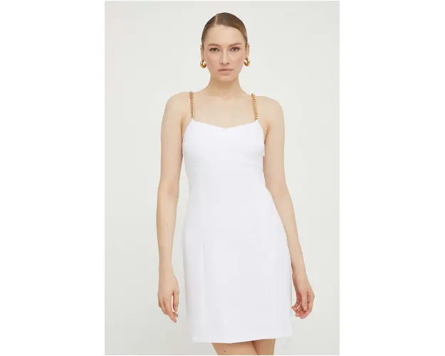 MICHAEL Michael Kors rochie culoarea alb, mini, drept