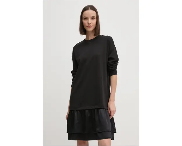 Joop! rochie culoarea negru, mini, oversize