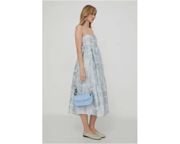 Stine Goya rochie midi, evazati SG5716