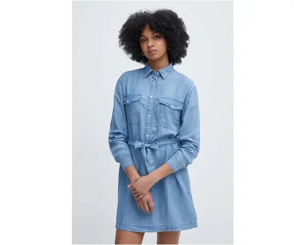 Pepe Jeans rochie ERINE mini, drept, PL953485