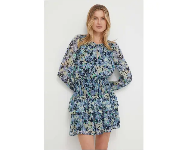 Pepe Jeans rochie Coral mini, evazati