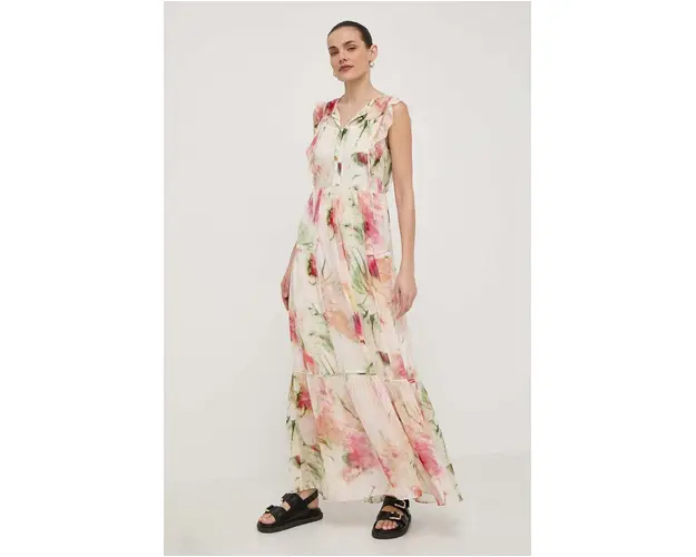 BOSS rochie maxi, evazati 50514364