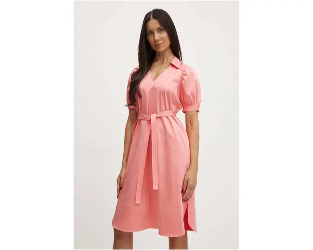 BOSS rochie culoarea violet, mini, evazati 50515778