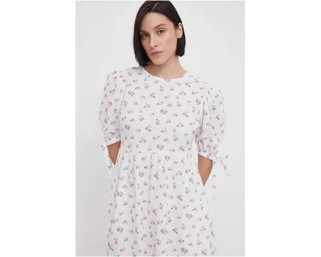 Barbour rochie din bumbac midi, evazati