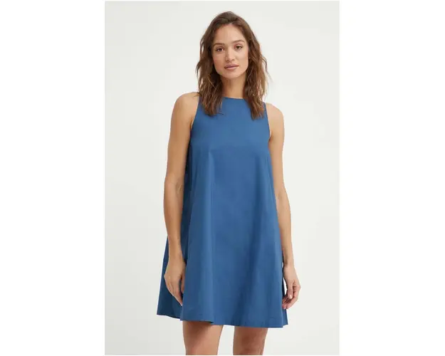 United Colors of Benetton rochie din bumbac mini, evazati