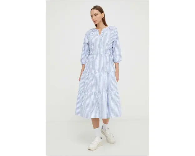 Levi's rochie din bumbac midi, evazati