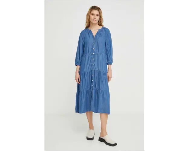 Levi's rochie din bumbac midi, evazati