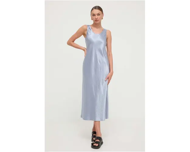 Max Mara Leisure rochie midi, evazati 2416220000000