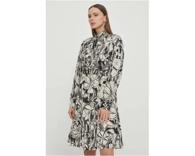 Marc O'Polo rochie din bumbac mini, evazati