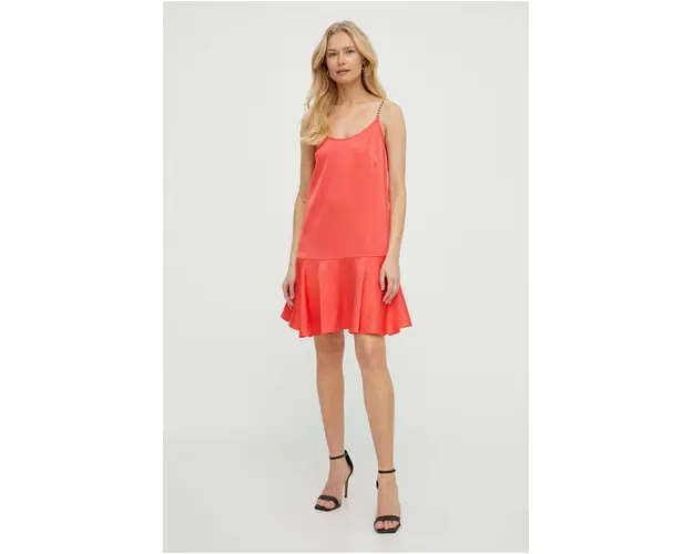 MICHAEL Michael Kors rochie culoarea rosu, mini, evazati