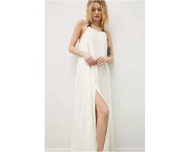 Lovechild rochie culoarea bej, maxi, oversize 24-2-402-2009