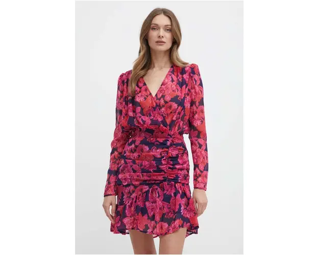 Morgan rochie RANDA.F culoarea roz, mini, drept, RANDA.F