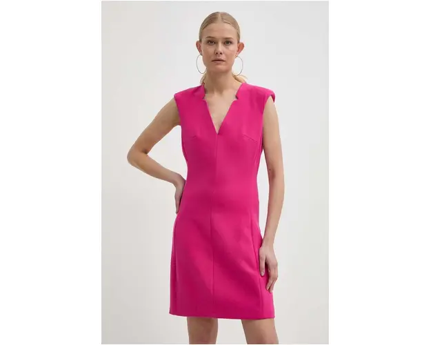 Morgan rochie RWITE culoarea roz, mini, mulata, RWITE