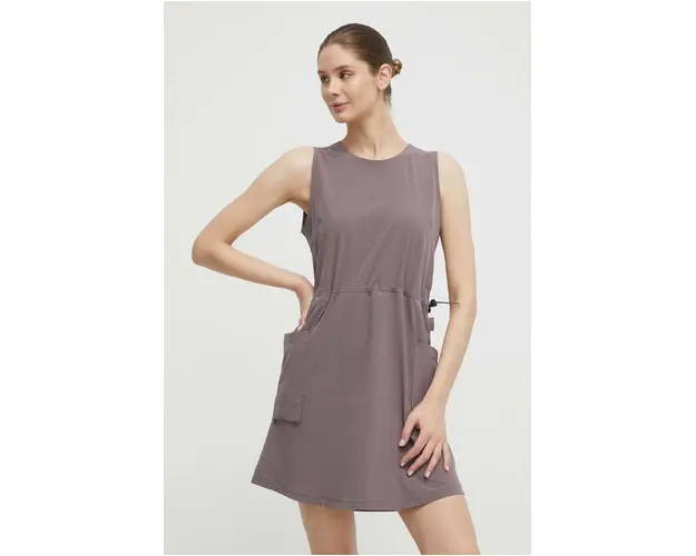 Helly Hansen rochie sport Viken culoarea violet, mini, drept, 62820