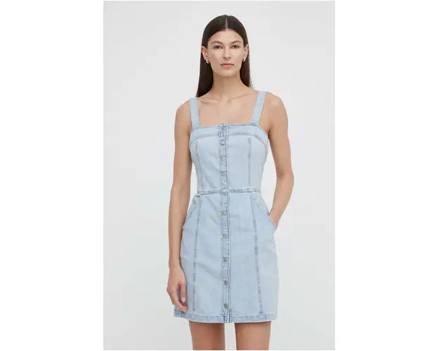 Levi's rochie jeans mini, evazati