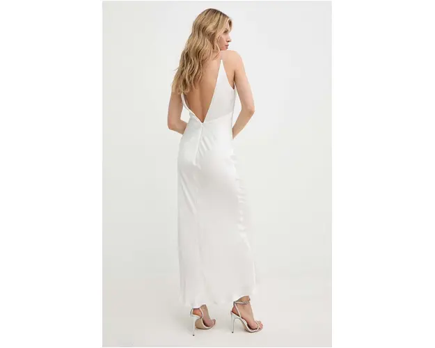 Bardot rochie de mireasa CAPRI culoarea alb, maxi, evazati, 58316DB