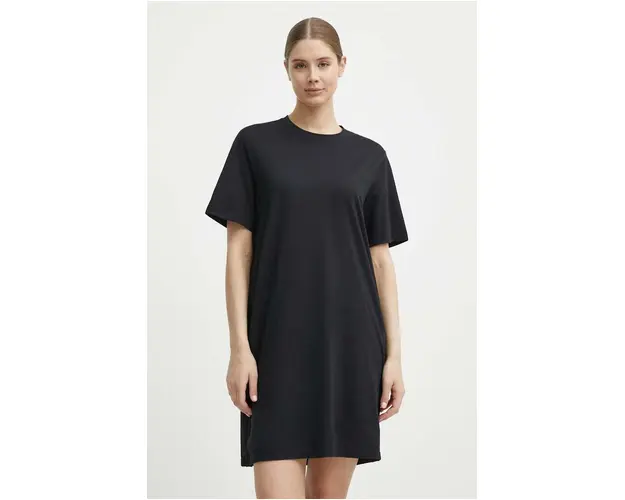 Peak Performance rochie culoarea negru, mini, oversize