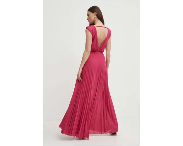 Artigli rochie culoarea roz, maxi, evazati, AA38136