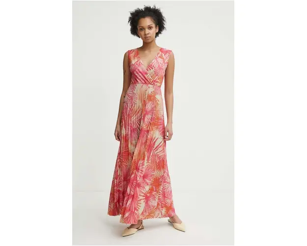 Artigli rochie culoarea roz, maxi, evazati, AA38429