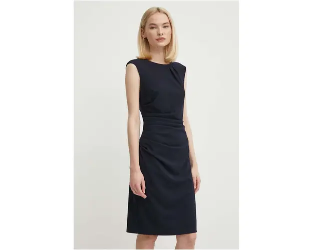 Joseph Ribkoff rochie culoarea albastru marin, mini, drept, 241008