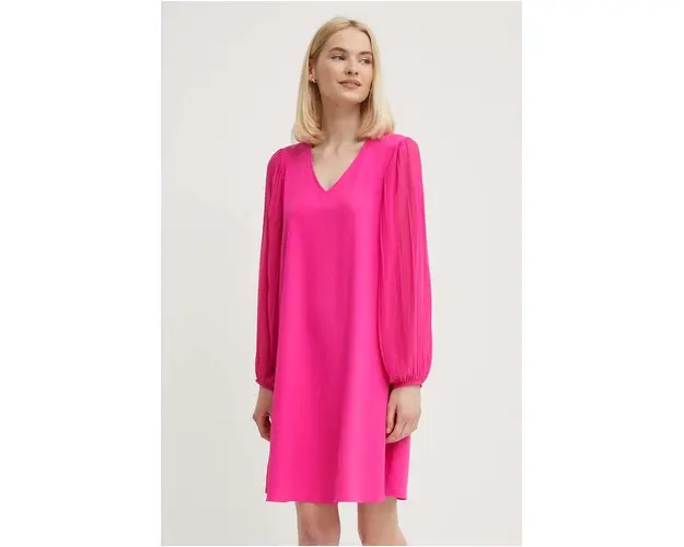 Joseph Ribkoff rochie culoarea roz, mini, drept, 242022