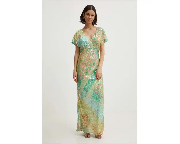 Never Fully Dressed rochie Elodie Dress maxi, evazati, NFDDR1494