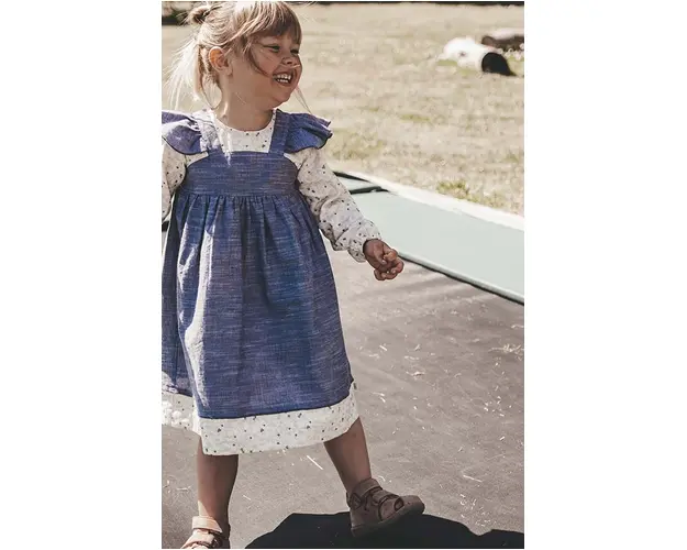 That's mine rochie din bumbac pentru copii Canza mini, evazati