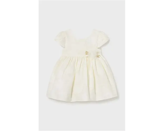 Mayoral rochie bebe culoarea bej, mini, evazati
