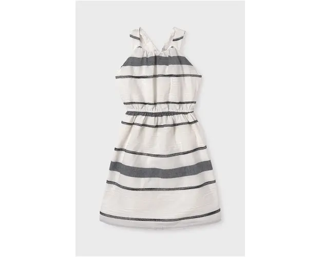 Mayoral rochie din bumbac pentru copii culoarea negru, mini, evazati