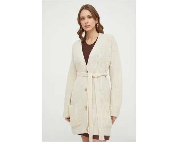 Weekend Max Mara cardigan din amestec de lana culoarea bej 2415340000000