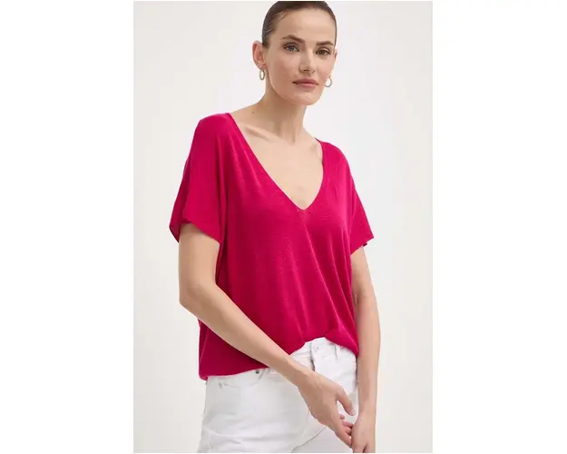 Morgan tricou MCOACH femei, culoarea roz, light, MCOACH