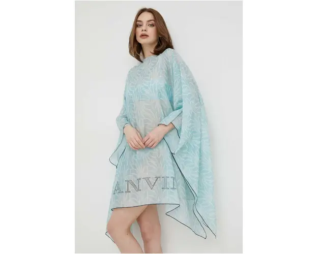 Lanvin pelerina de plaja cu un amestec matase 6LKAFT.SR678