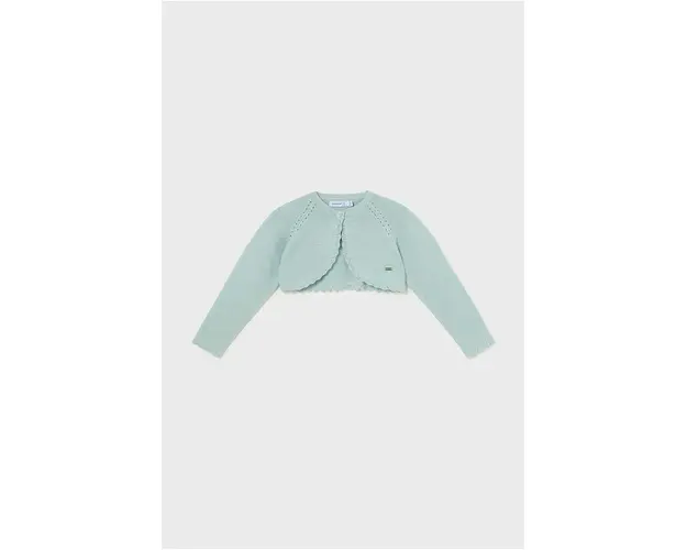 Mayoral cardigan bebe culoarea turcoaz, light
